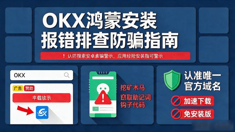 鸿蒙系统安装安卓软件后闪退_OKX鸿蒙系统安装报错_鸿蒙系统安装软件发现恶意应用